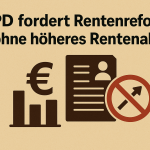 SPD fordert Rentenreform – ohne höheres Rentenalter